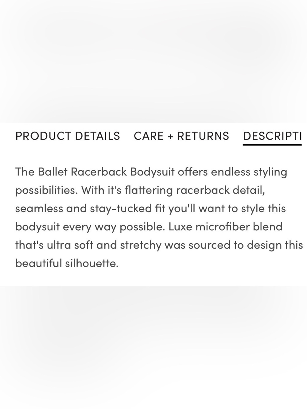Commando Ballet Racerback Bodysuit - NWT - Picture 6 of 9